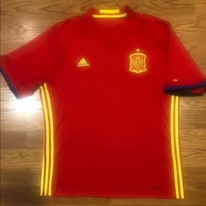 Spain RFCF World Cup 2010-11 Jersey Size L Adidas
